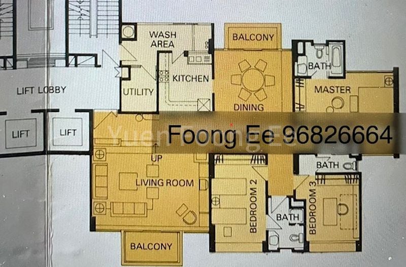 4+1 Bed Condo for Rent in Hua Xin Court - Image 11