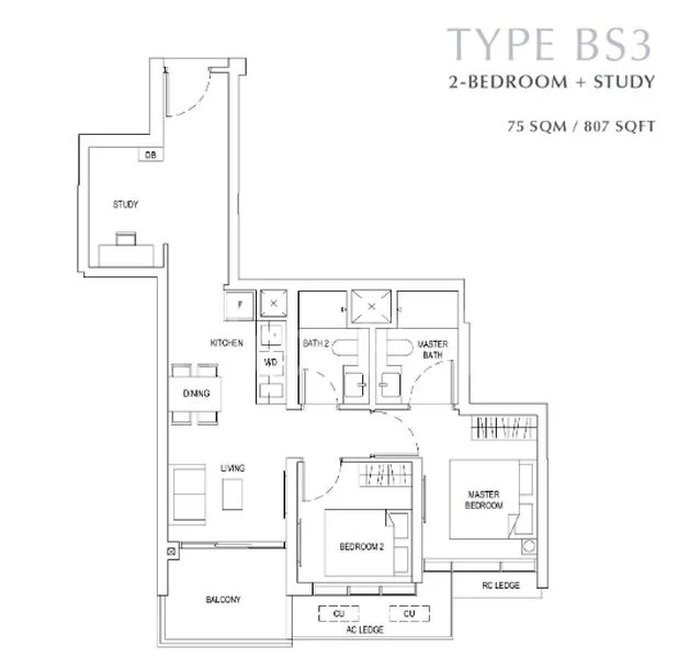 2 Bed Apartment (Condo) for Rent in One Bernam - Image 6