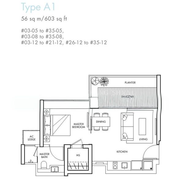 1 Bed Condo for Rent in Spottiswoode Residences - Image 19