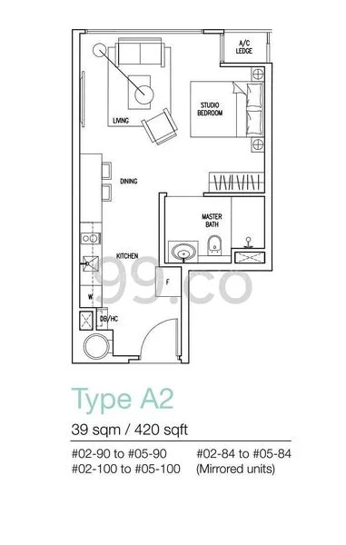 Studio Condo for Rent in  The Nautical - Image 4