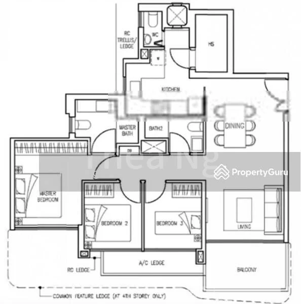 3 Bed Condo for Rent in  Stars Of Kovan - Image 15