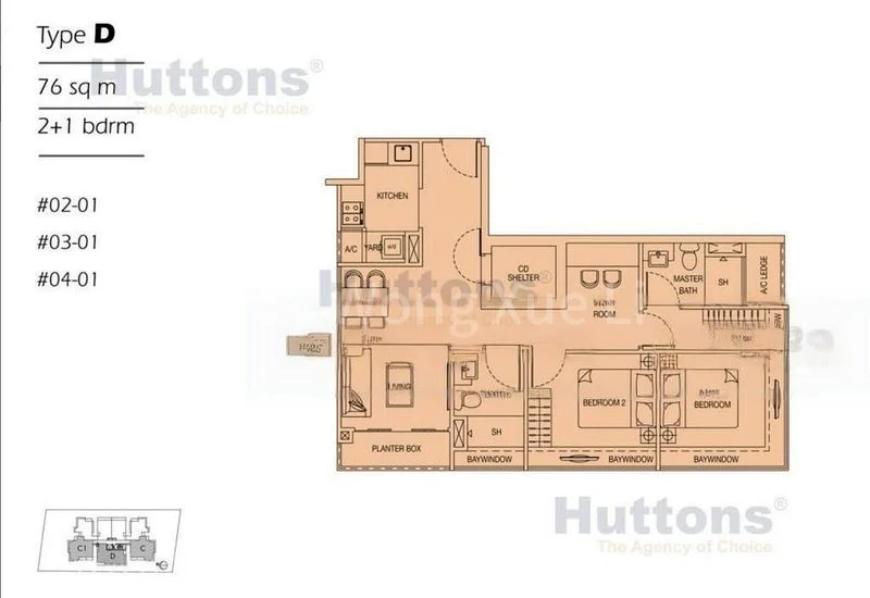 2 Bed Apartment (Condo) for Sale in  Melrose Ville - Image 8