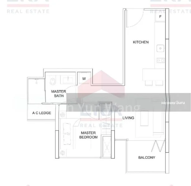 1 Bed Condo for Rent in  The Viridian - Image 7
