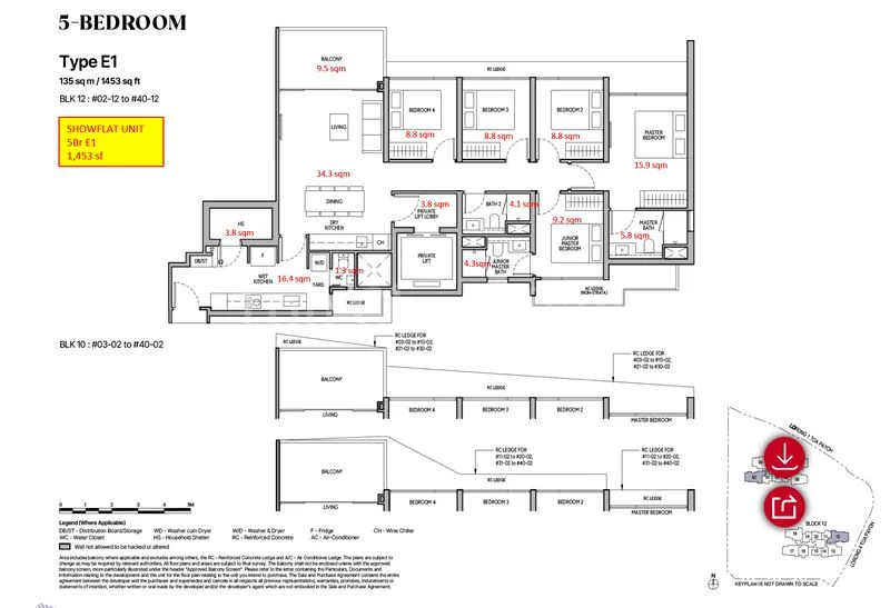 5 Bed Condo for Sale in  The Orie - Image 13