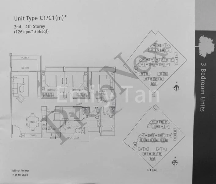 3 Bed Condo for Rent in The Sixth Avenue Residences - Image 4