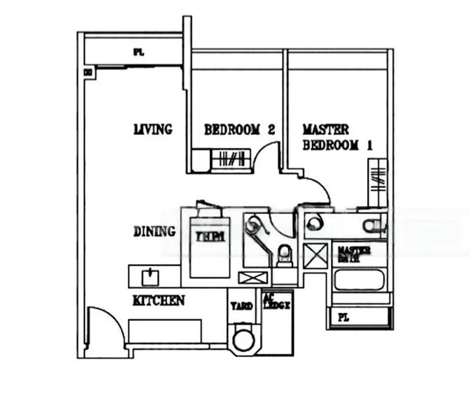 2 Bed Condo for Rent in  The Cascadia - Image 13