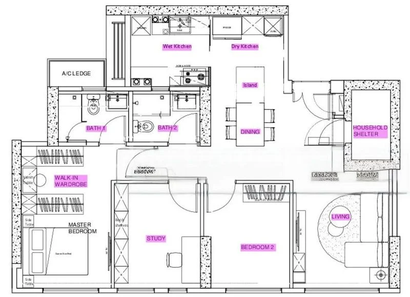 4 Room (4A) HDB for Sale in  25A Saint George's Lane - Image 10