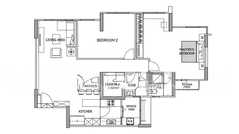5 Room (5I) HDB for Sale in  451 Sengkang West Way - Image 9