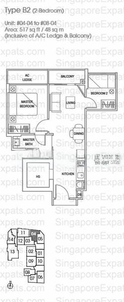 2 Bed Condo for Rent in  La Brisa - Image 6