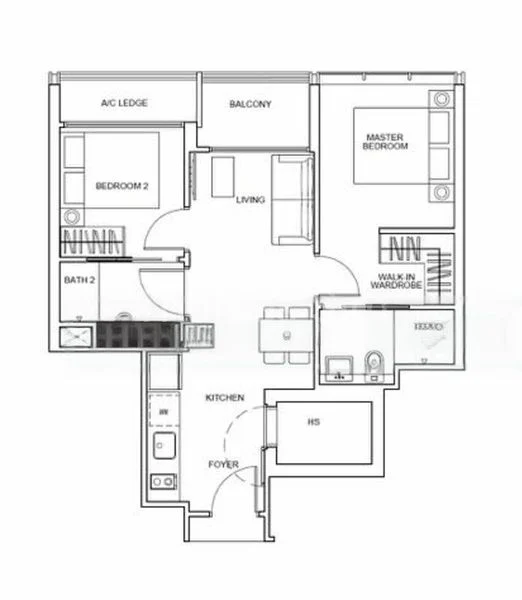 3 Room (3I) HDB for Rent in  11 Holland Drive - Image 8