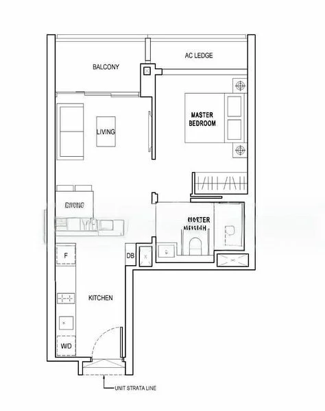 1 Bed Condo for Rent in  JadeScape - Image 12