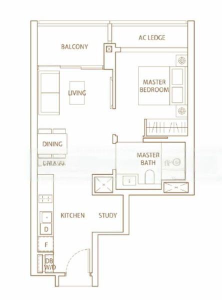 1 Bed Condo for Rent in  JadeScape - Image 12