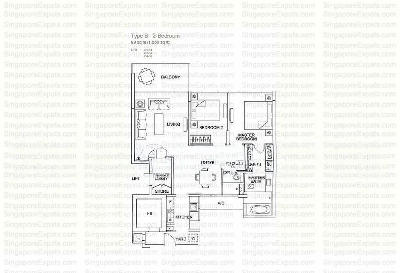 2 Bed Condo for Rent in  The Fernhill - Image 13