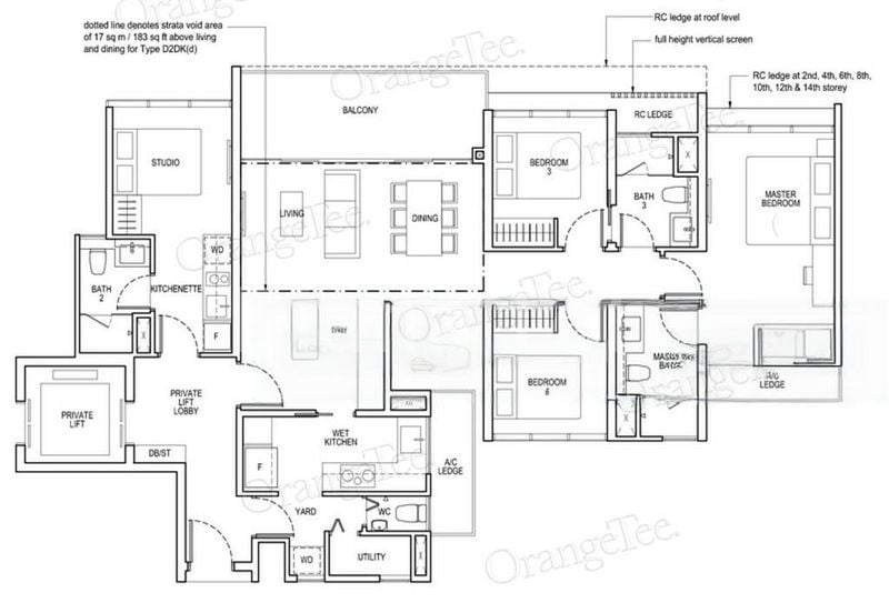 4 Bed Condo for Rent in  The Tapestry - Image 7