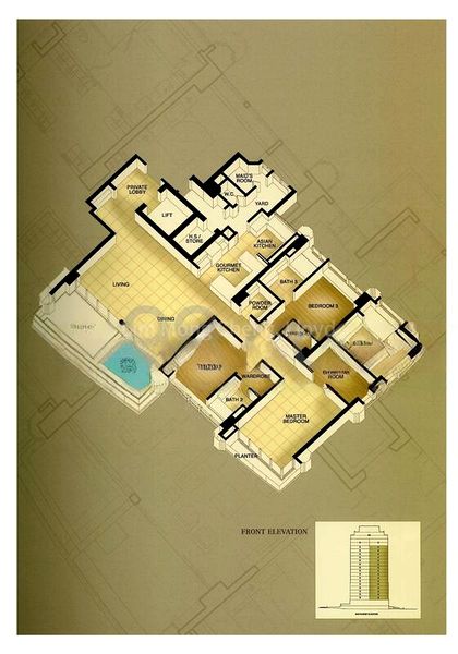 3 Bed Condo for Rent in  Parkview Eclat - Image 18