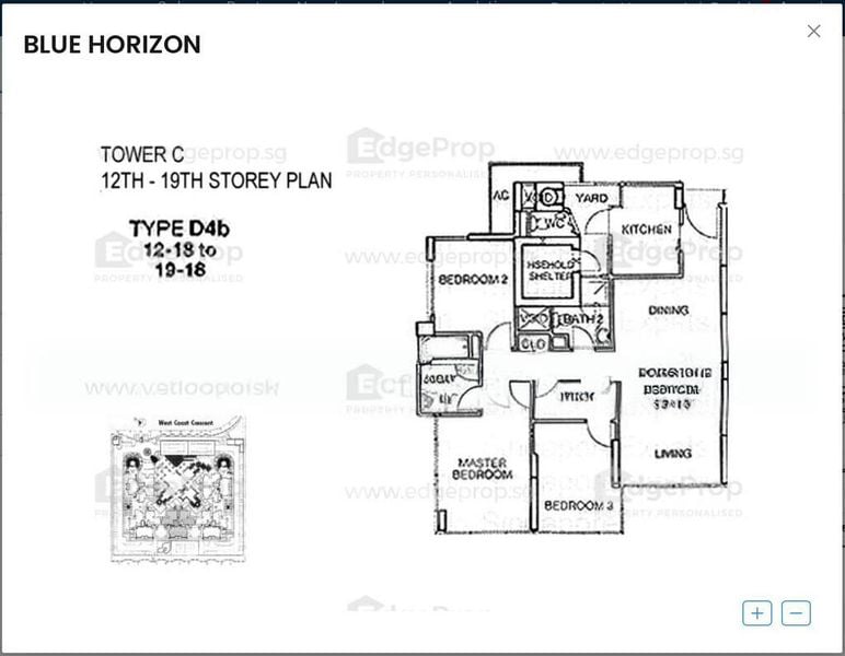 3 Bed Condo for Rent in  Blue Horizon - Image 13