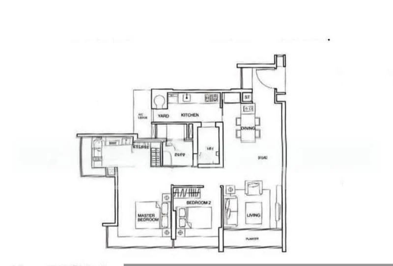 2 Bed Condo for Rent in  One Amber - Image 9