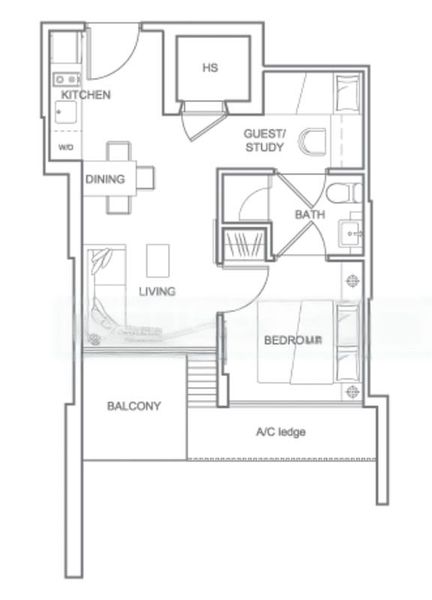 1 Bed Condo for Sale in  Centra Heights - Image 7