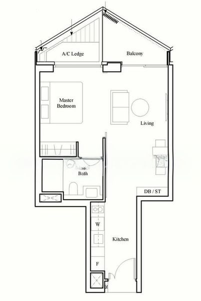 1 Bed Condo for Sale in  The Reef At King's Dock - Image 13