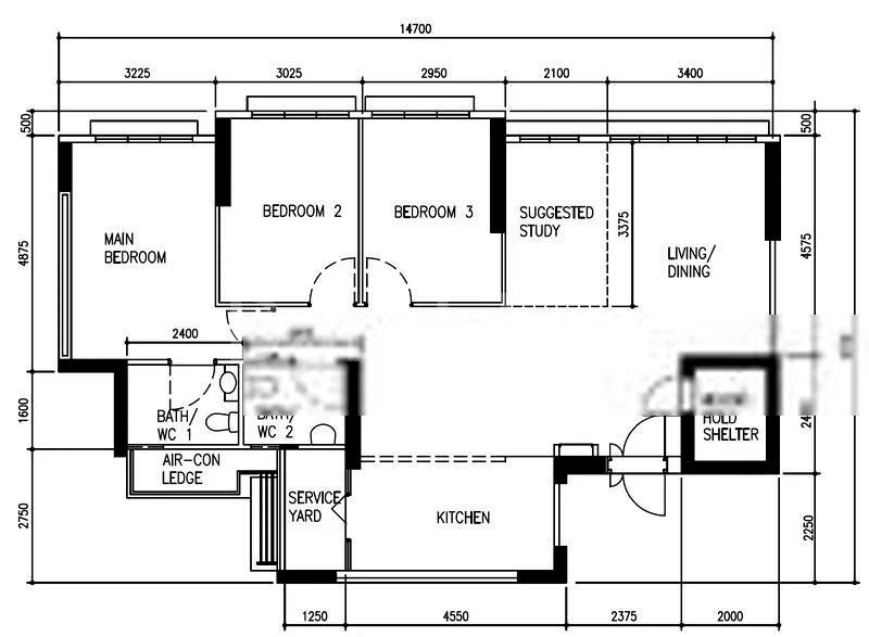 5 Room (5A) HDB for Sale in  166A Yung Kuang Road - Image 16