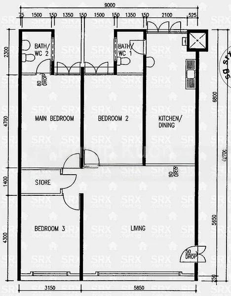 5 Room (5I) HDB for Rent in  513 Hougang Avenue 10 - Image 9