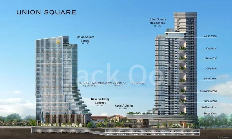 1 Bed Condo for Sale in Union Square Residences / Former Central Square - Image 10