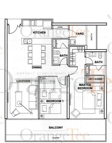 2 Bed Apartment (Condo) for Rent in  The Rochester Residences - Image 13