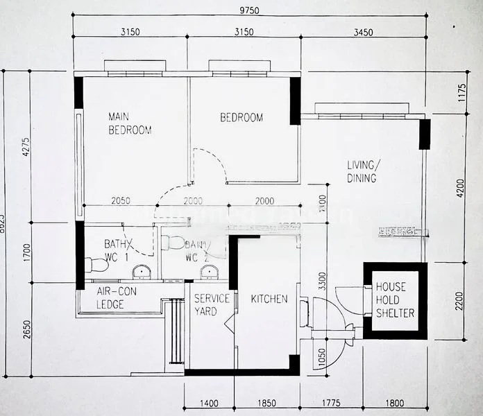 3 Room (3A) HDB for Sale in  128B Canberra Street - Image 7