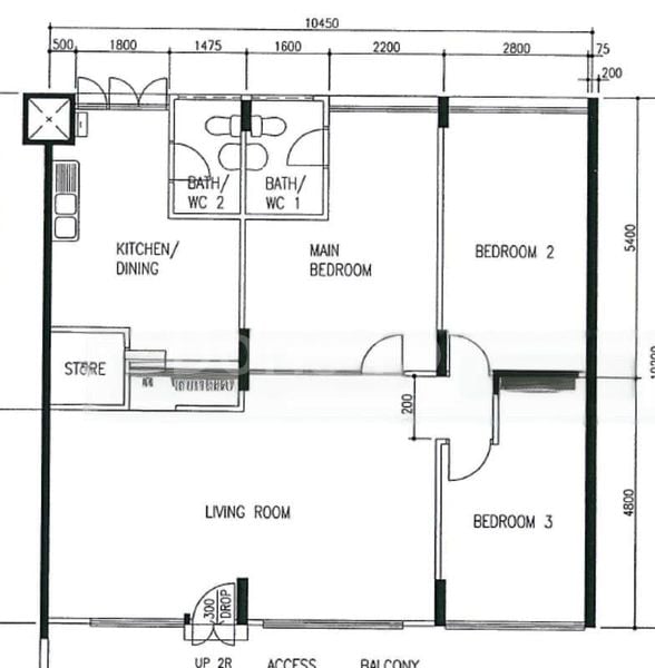 4 Room (4A) HDB for Rent in  305 Yishun Central - Image 6