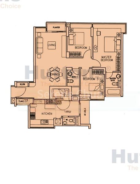 3 Bed Condo for Rent in  The Quintet - Image 18