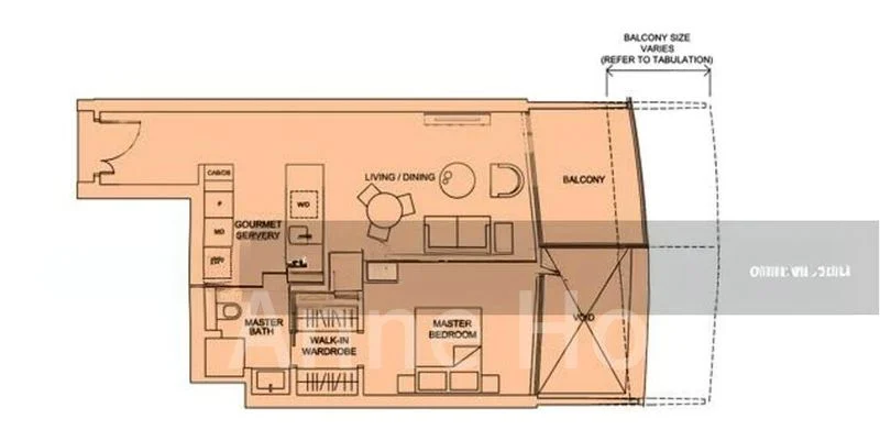 1 Bed Condo for Rent in  Marina One Residences - Image 9