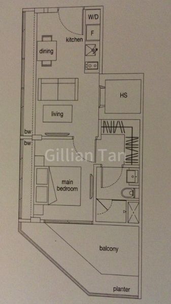 1 Bed Apartment (Condo) for Rent in  Loft @ Nathan - Image 12