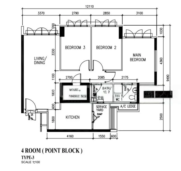 4 Room (4A) HDB for Sale in  463C Sembawang Drive - Image 13