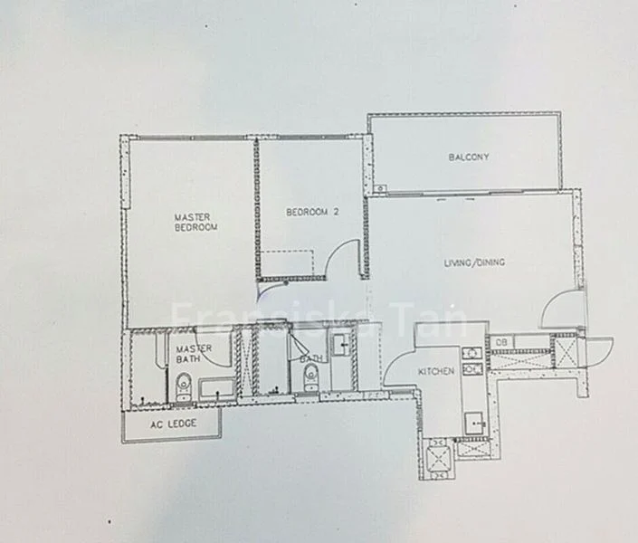 2 Bed Condo for Rent in  Bedok South Road - Image 8