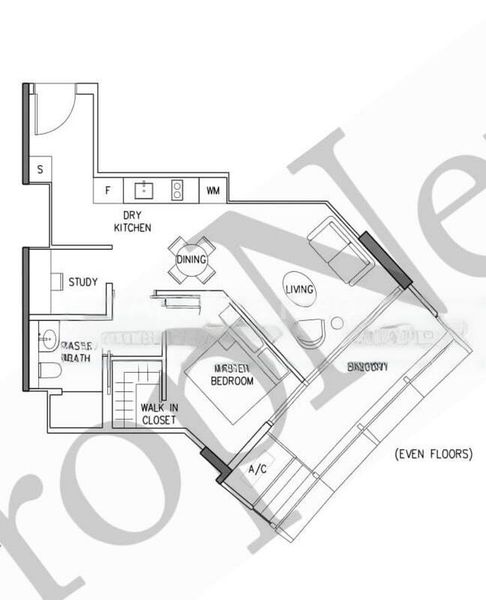 1 Bed Condo for Sale in  Duo Residences / Duo Tower/Duo  Galleria - Image 17