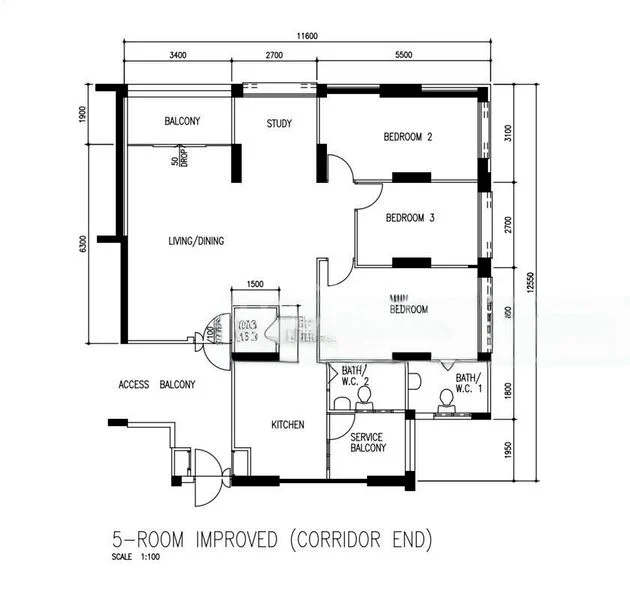 5 Room (5I) HDB for Sale in  520 Jelapang Road - Image 12