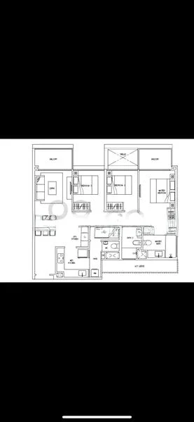 3 Bed Executive Condo for Rent in The Tampines Trilliant - Image 14