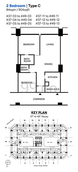 3+1 Bed Apartment (Condo) for Sale in  International Plaza - Image 7