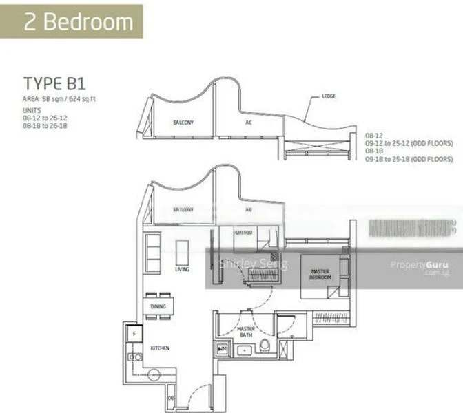 2 Bed Condo for Rent in  Queens Peak - Image 7