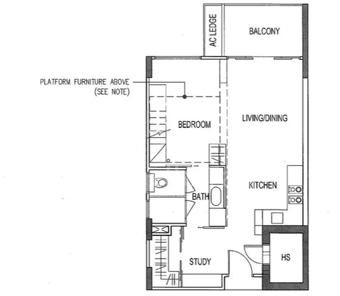 1 Bed (Condo) for Rent in  The Seawind - Image 7