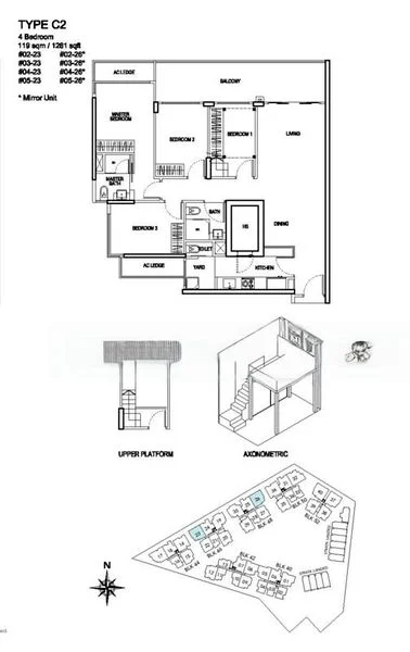 4 Bed Apartment (Condo) for Sale in  Waterfront @ Faber - Image 16