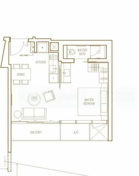 1 Bed Condo for Rent in Echelon - Image 12