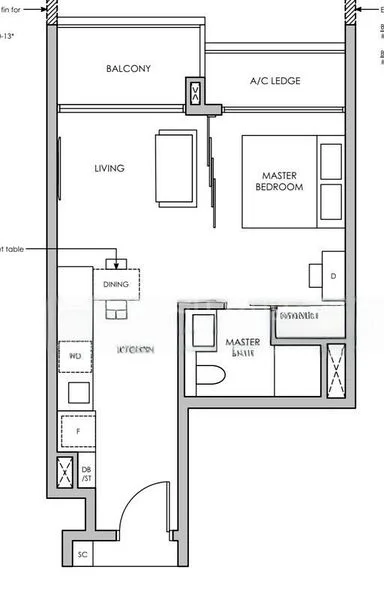 1 Bed Condo for Sale in  Pasir Ris 8 / Pasir Ris Mall - Image 20