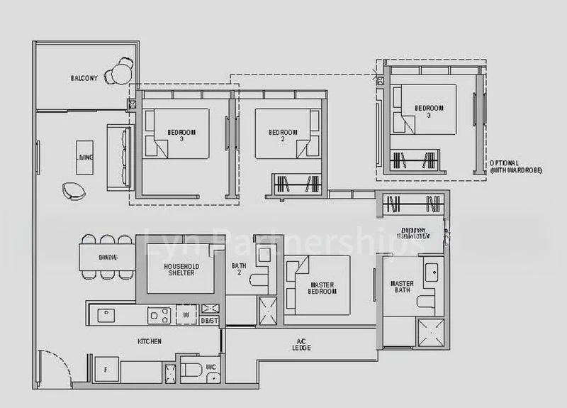 3 Bed Condo for Rent in  Kopar At Newton - Image 19