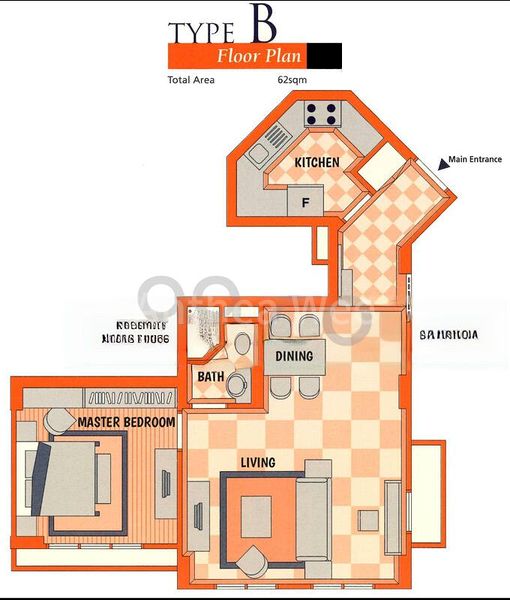 1 Bed Condo for Rent in The Aston - Image 13