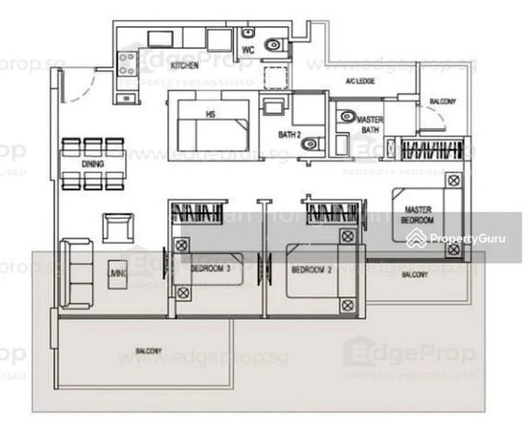 3 Bed Condo for Sale in  Tropika East - Image 11