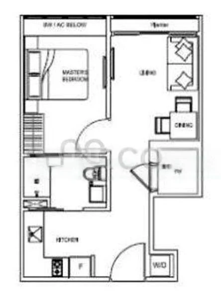 1 Bed Condo for Sale in  Everitt Edge - Image 11