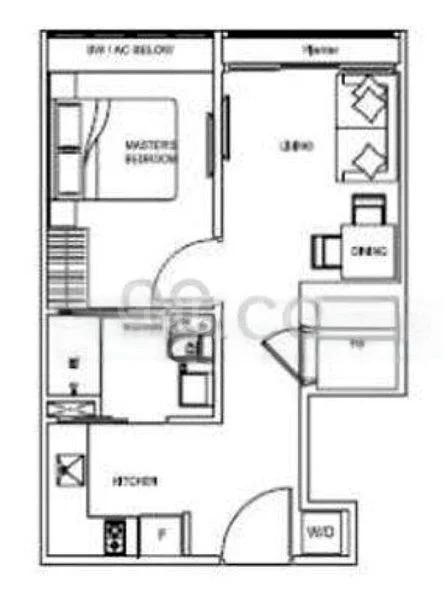 1 Bed Condo for Sale in  Everitt Edge - Image 12