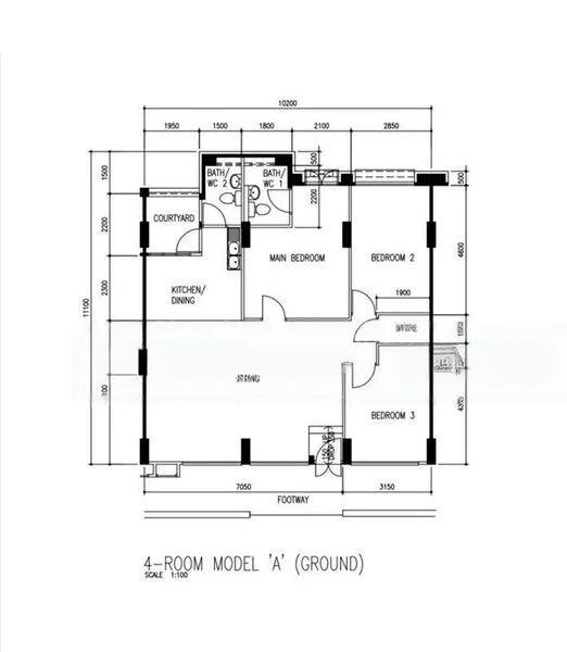 4 Room (4A) HDB for Sale in  347 Tampines Street 33 - Image 13