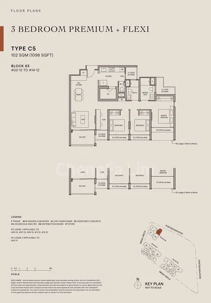 3+1 Bed Condo for Sale in  Bloomsbury Residences / Bloomsbury Shoppes - Image 23